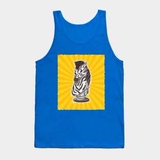 Chess Horse Zebra Tank Top